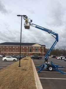 Lift extension for posts Monroe NC Hinson Electric