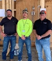 Three generations of Hinsons at the NC Department of Labor apprenticeship contest