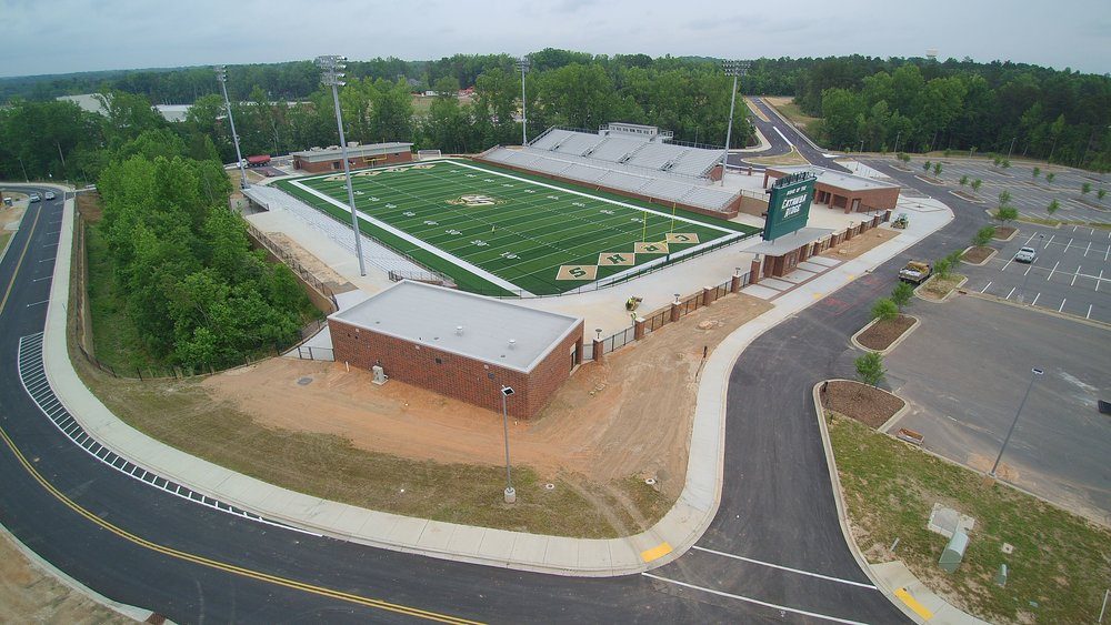 Hinson Electric project - Catawba Ridge High School football stadium